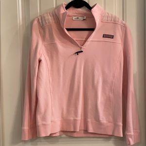 Vineyard vines shep shirt.  Pink.  Size L